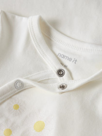 NAME IT kortærmet Wrap Body Vubie Cloud Dancer Daisy